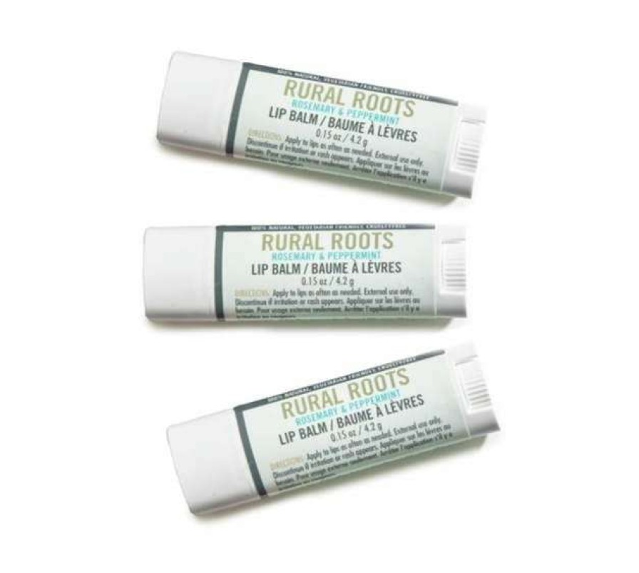 Lip Care * | Hot Sale Rural Roots Lip Balm 3, .15 Oz