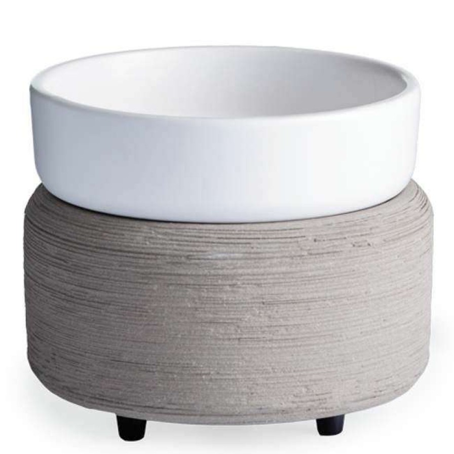 Candles & Warmers * | Discount Candle Warmers Textured 2 In 1 Classic Warmer