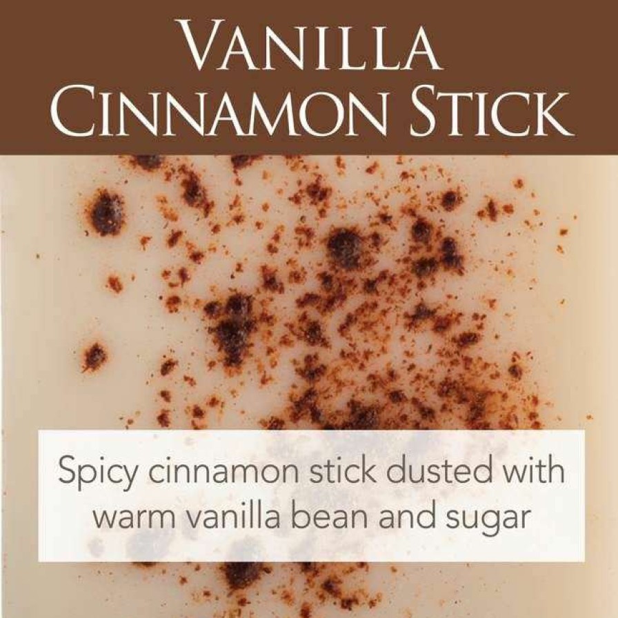 Candles & Warmers * | New In Candle Warmers Artisan Wax Melts Vanilla Cinnamon Stick, 2.5 Oz