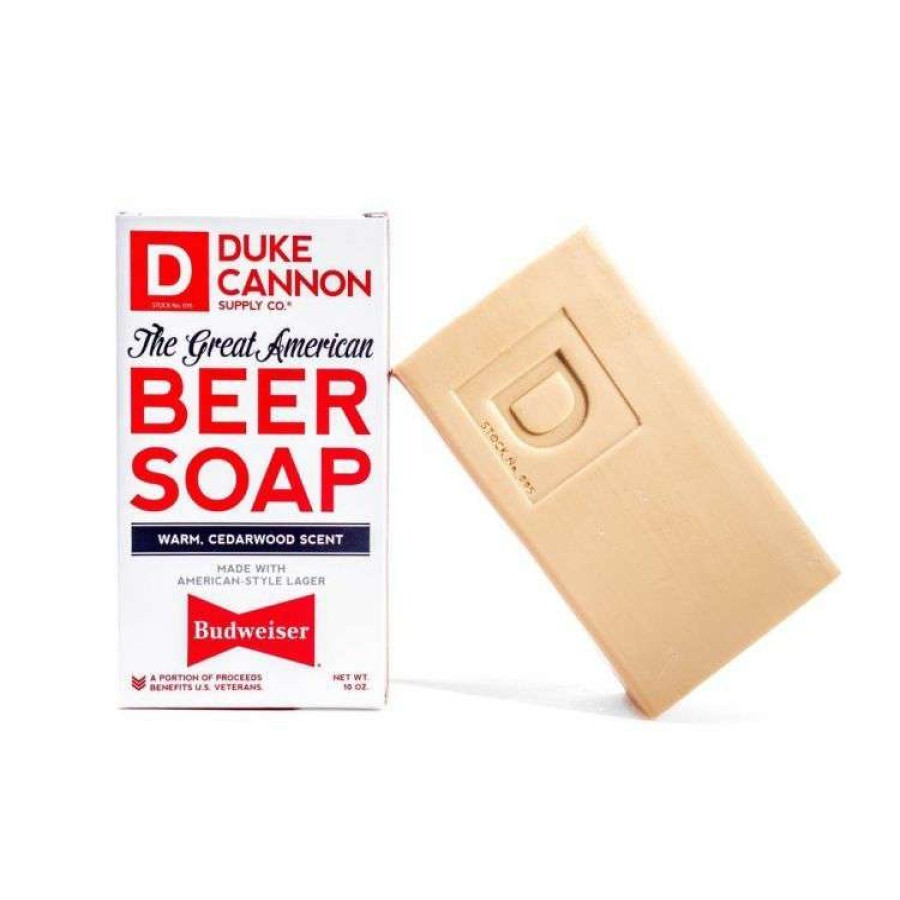 Bath & Body * | New In Duke Cannon Great American Beer Soap 10 Oz