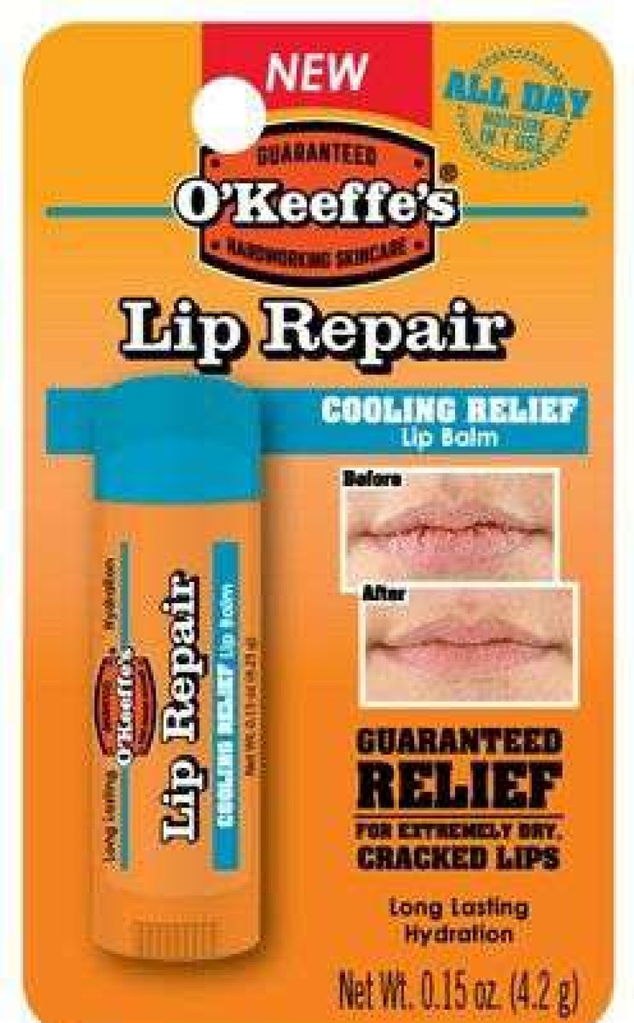 Lip Care * | Exclusive O'Keeffe'S Lip Repair Cooling Relief Lip Balm