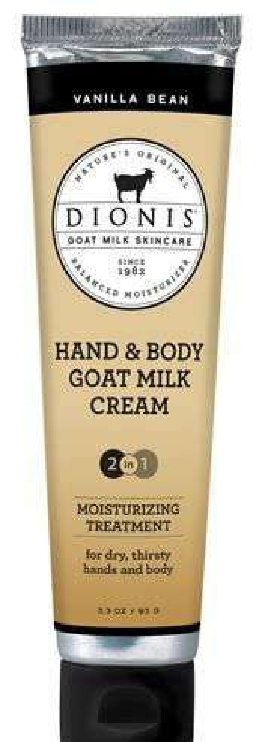 Lotion * | Exactly Discount Dionis Hand Cream Vanilla Bean 3.3 Oz