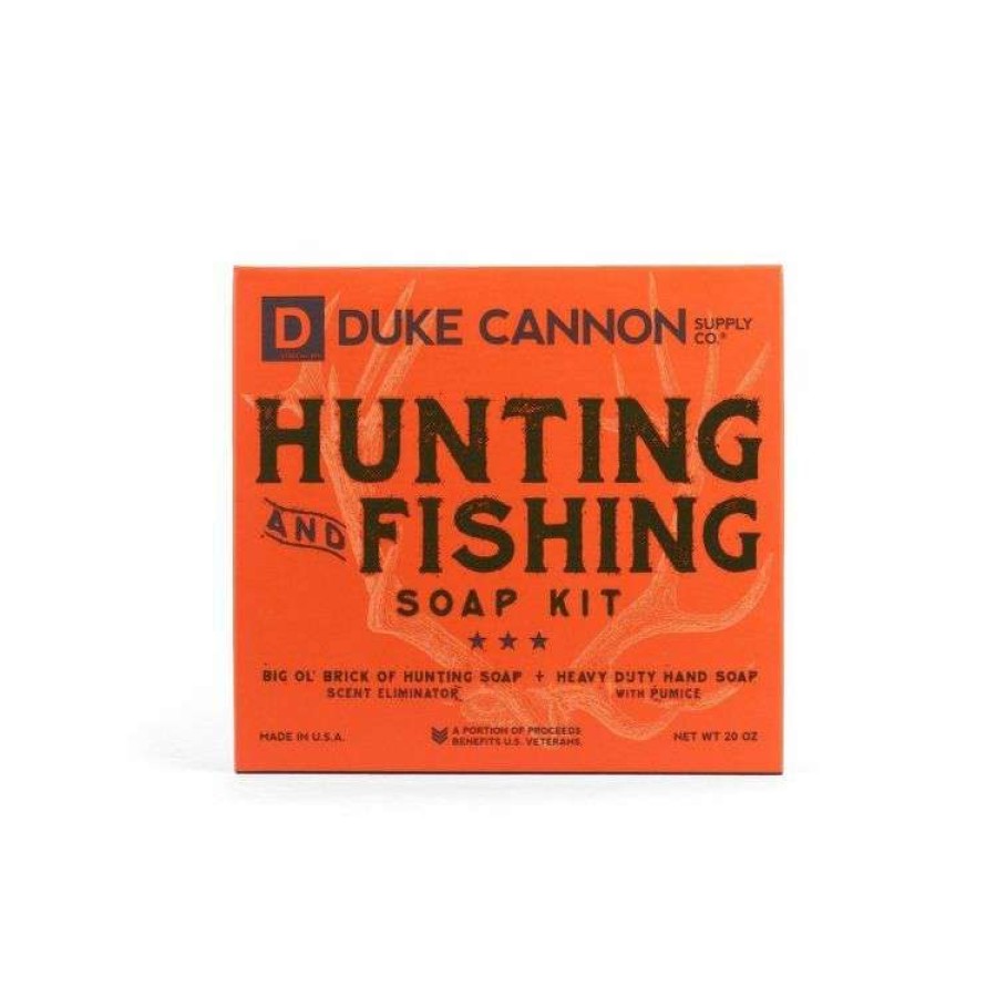 Bath & Body * | Reasonable Price Duke Cannon Hunting And Fishing Soap Kit (Set Of 2) 10 Oz