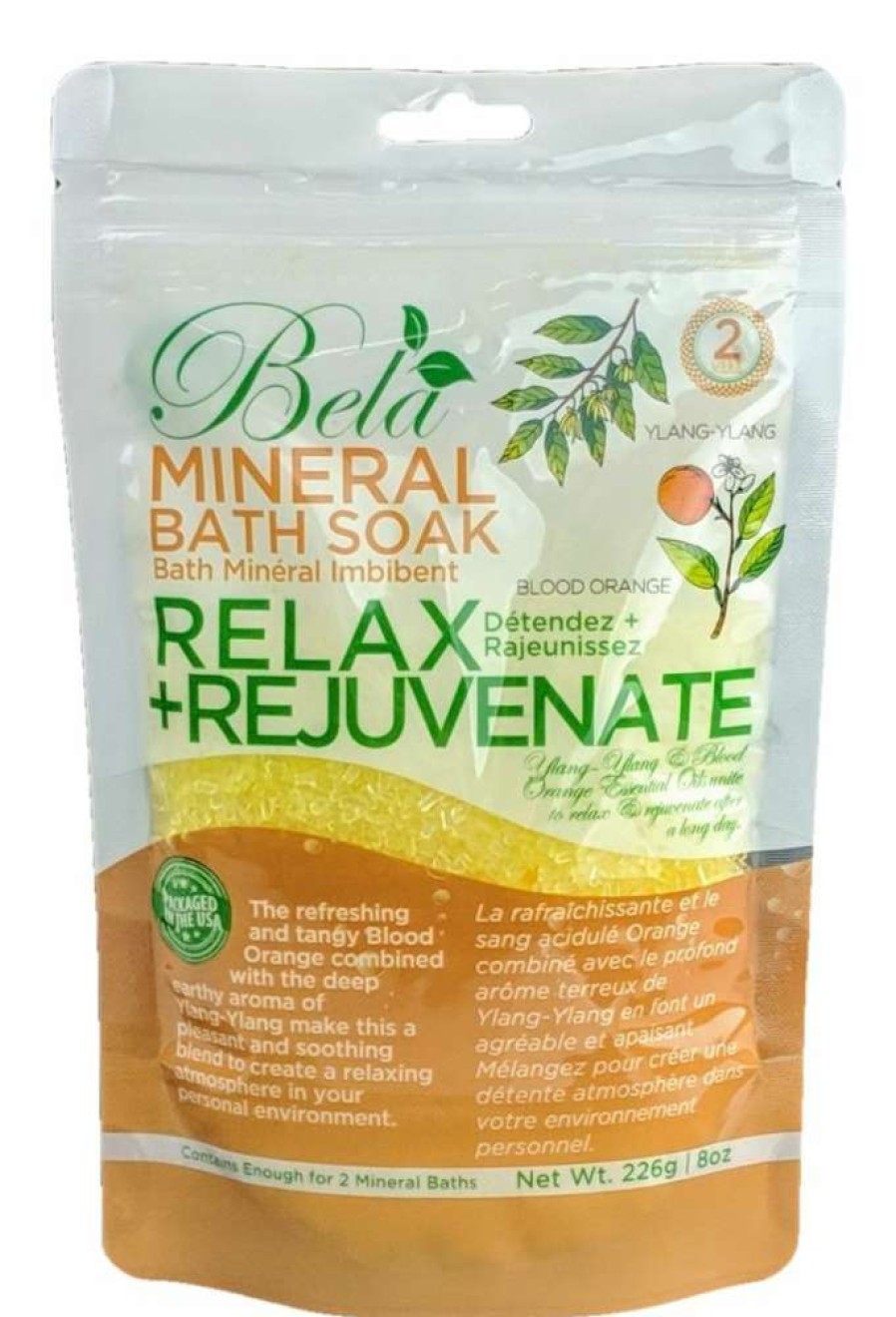 Bath & Body * | Clearance Bela Mineral Bath Soak Relax + Rejuvenate