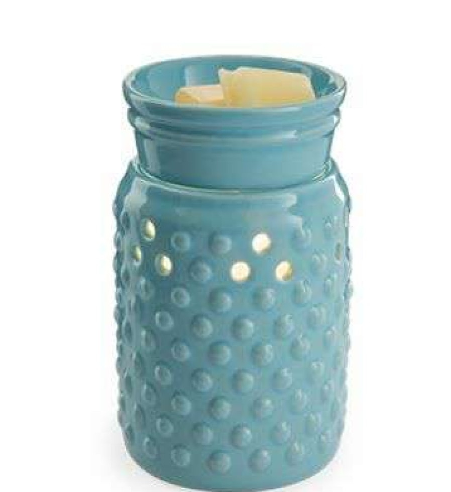 Candles & Warmers * | Discount Candle Warmers Hobnail Midsize Illumination Fragrance Warmer