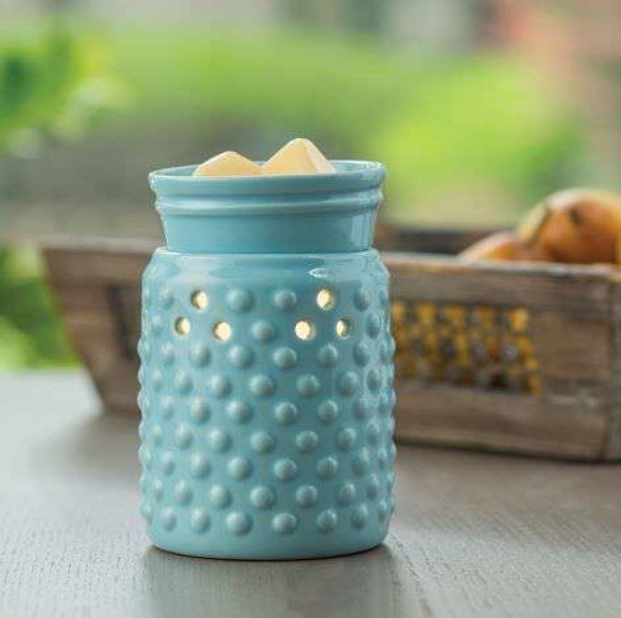 Candles & Warmers * | Discount Candle Warmers Hobnail Midsize Illumination Fragrance Warmer