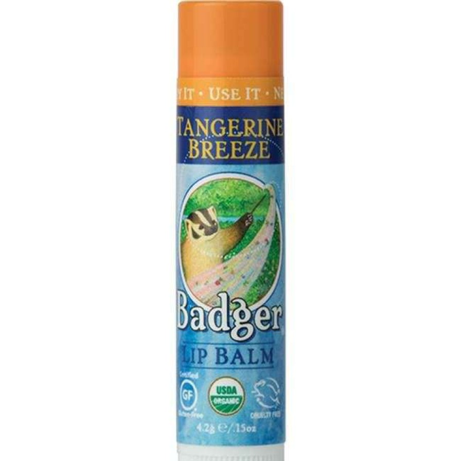 Lip Care * | New In Badger Tangerine Breeze