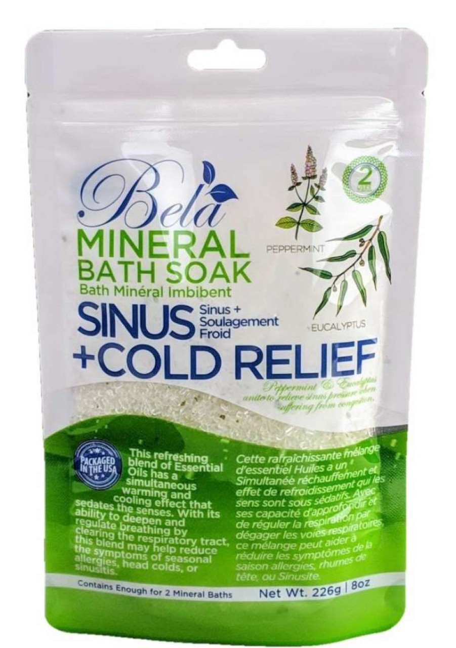 Bath & Body * | Quick Delivery Bela Mineral Bath Soak Sinus + Cold Relief