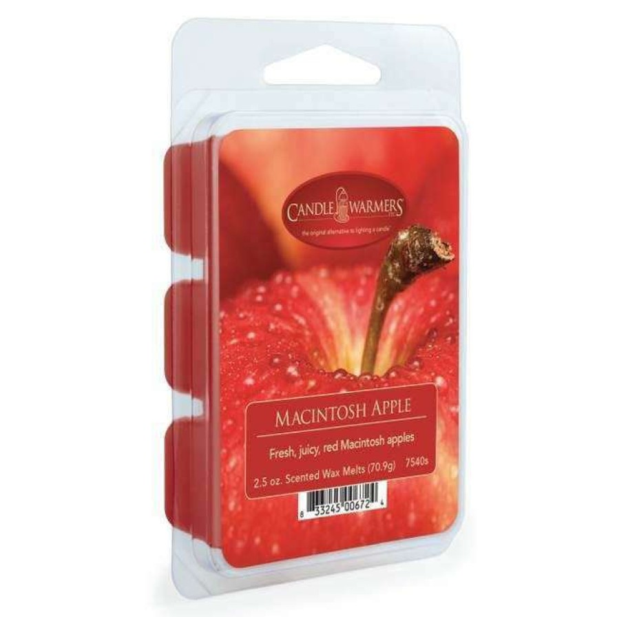 Candles & Warmers * | Hot Sale Candle Warmers Wax Melt Macintosh Apple