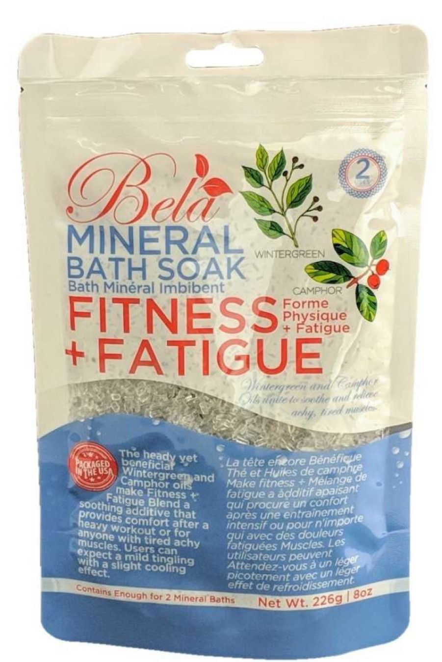 Bath & Body * | Lower Price Bela Mineral Bath Soak Fitness + Fatigue