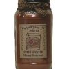 Candles & Warmers * | Quick Delivery Thompson'S Candle Company Large Mason Jar Candle Honey Bourbon