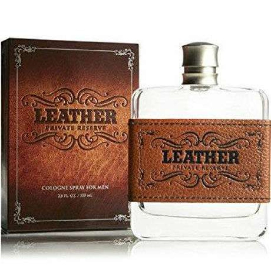 Bath & Body * | Exclusive Tru Western Leather Private Reserve Cologne-3.4 Oz