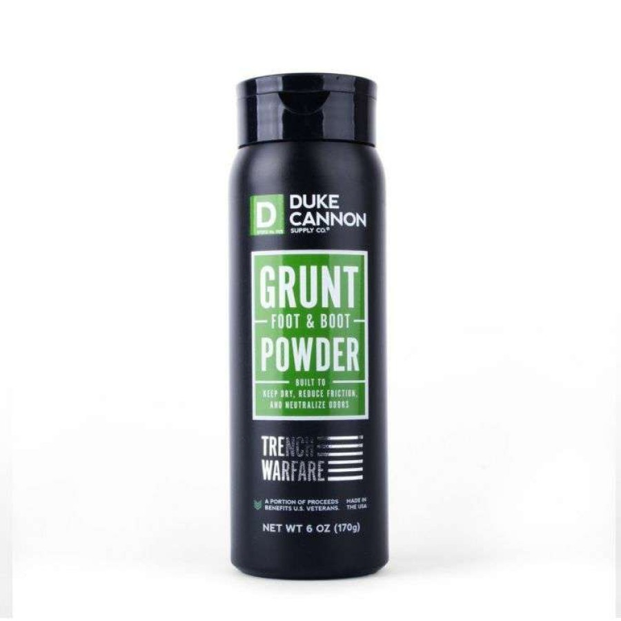 Bath & Body * | Sale Duke Cannon Grunt Foot And Boot Powder 6 Oz