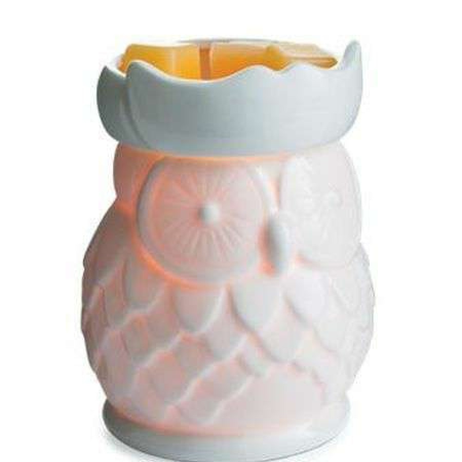 Candles & Warmers * | Free Delivery Candle Warmers Owl Illimunation Fragrance Warmer -, 2.5 Oz