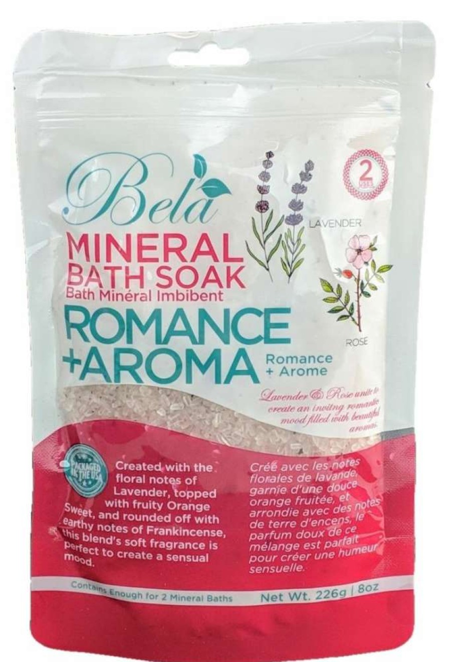 Bath & Body * | Best Quality Bela Mineral Bath Soak Romance + Aroma