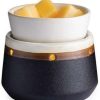 Candles & Warmers * | Exactly Discount Candle Warmers Ironstone 2 In 1 Deluxe Wax Warmer