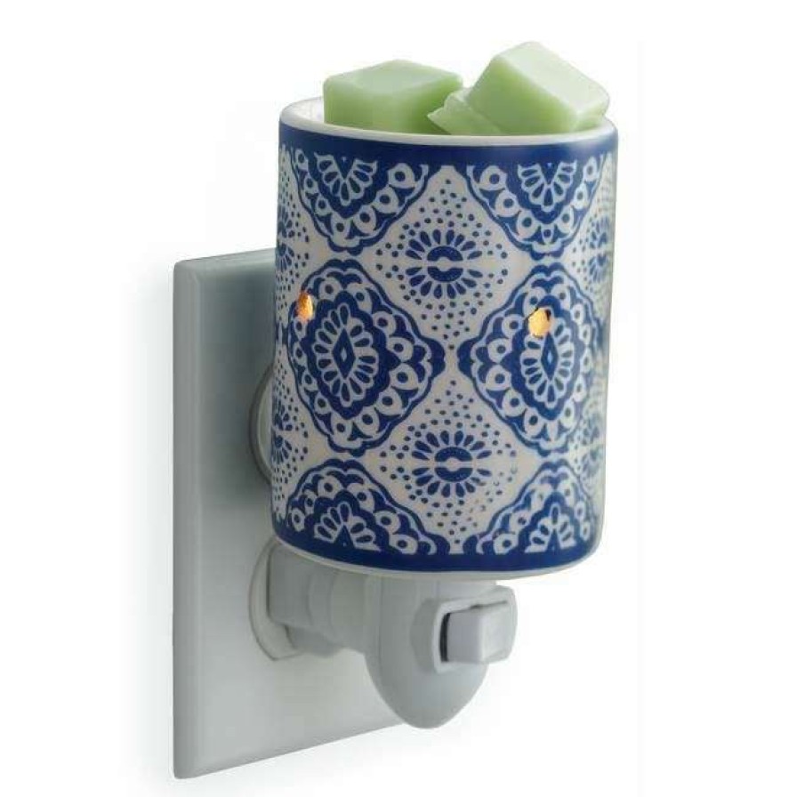 Candles & Warmers * | Best Price Candle Warmers Indigo Pluggable Warmer