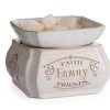 Candles & Warmers * | Lower Price Candle Warmers Faith, Family, Friends Fragrance Warmer