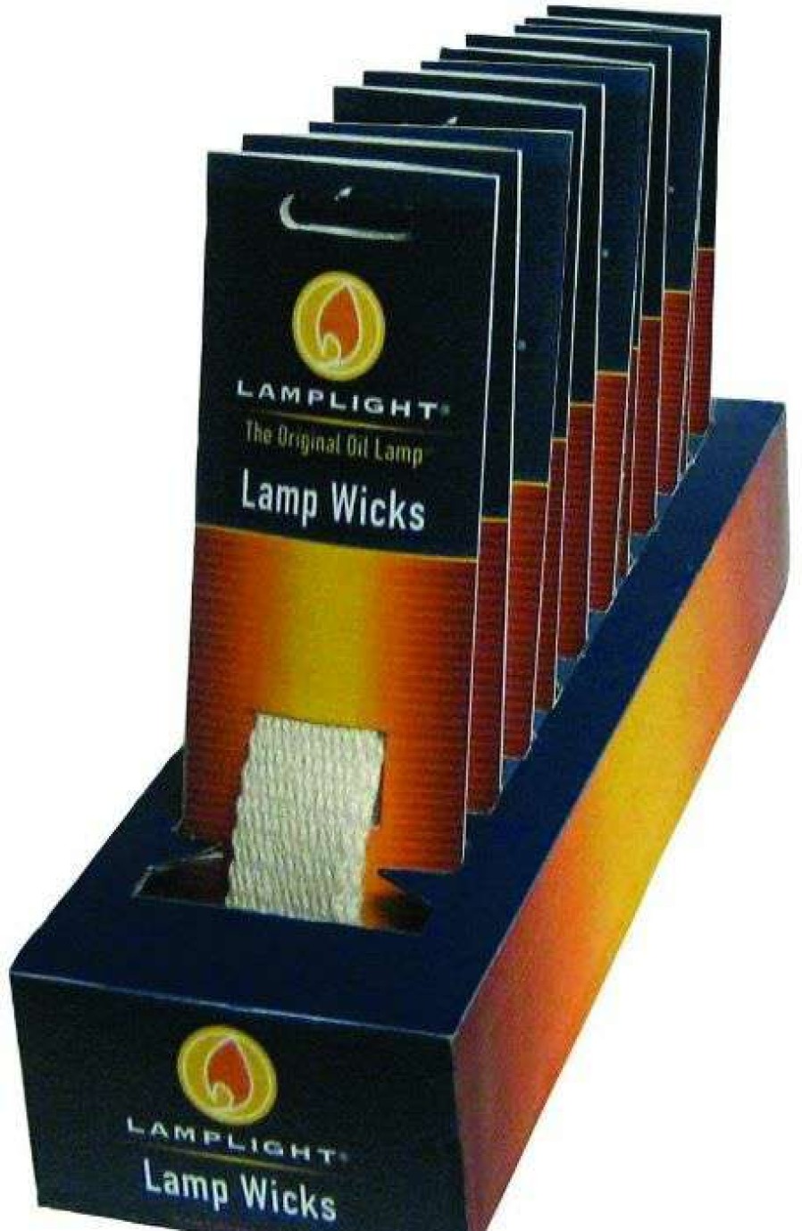 Candles & Warmers * | Discount Lamplight Farms 3 Pack Flat Replacement Wick 3/4 In