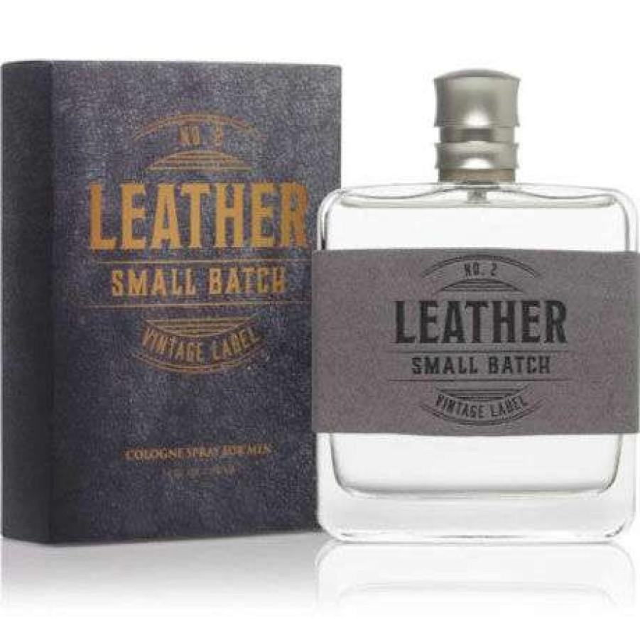 Bath & Body * | Free Delivery Tru Western Leather Small Batch Cologne No.2-3.4 Oz