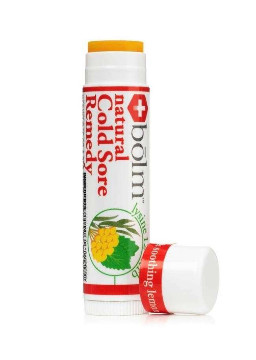 Lip Care * | Reasonable Price Bolm Natural Cold Sore Remedy Lip Balm Lemon Herb