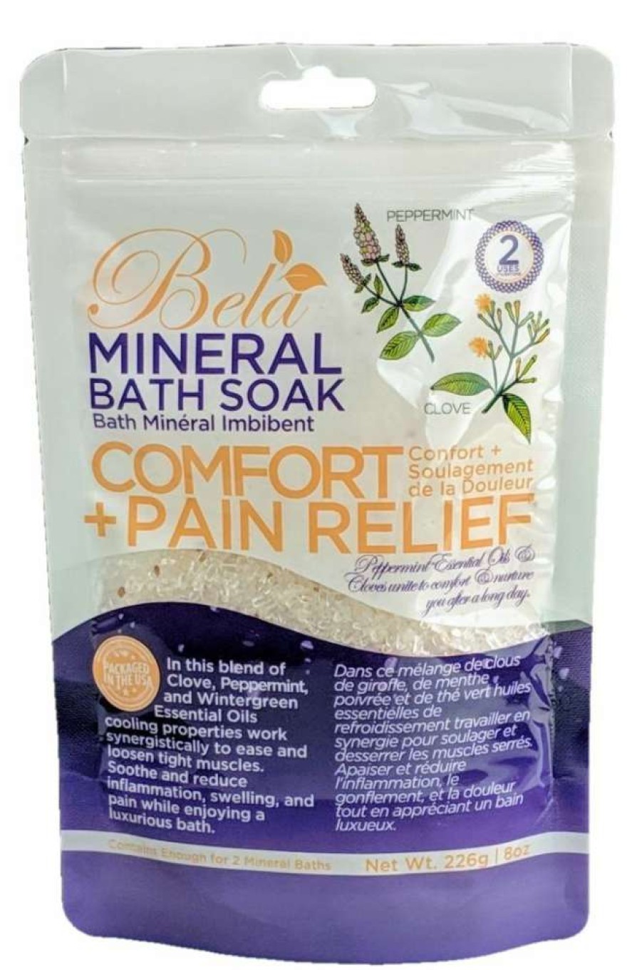 Bath & Body * | Classical Bela Mineral Bath Soak Comfort + Pain Relief